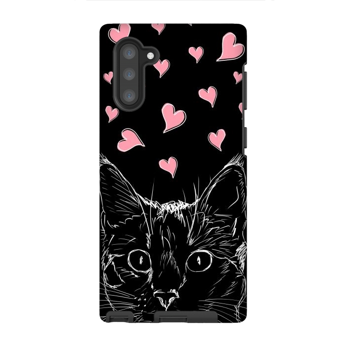 Galaxy Note 10 StrongFit In love kitten by Oana 