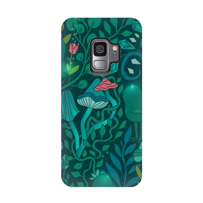 Galaxy S9 StrongFit Emerald forest keepers.  by Anna Alekseeva
