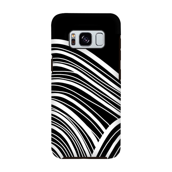 Galaxy S8 StrongFit The white waves by Steve Wade (Swade)