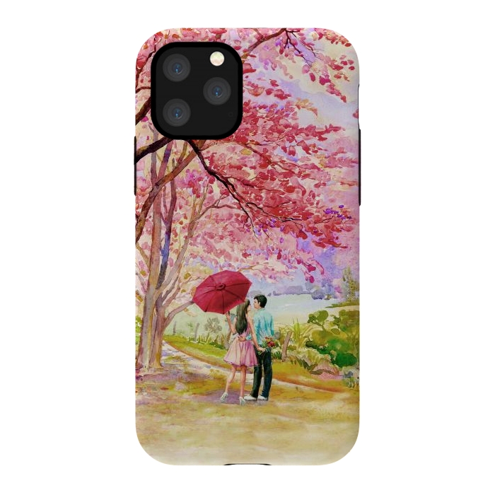 iPhone 11 Pro StrongFit Path of Love by Texnotropio