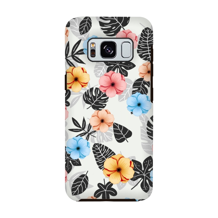 Galaxy S8 StrongFit Tropical patterns by Jms