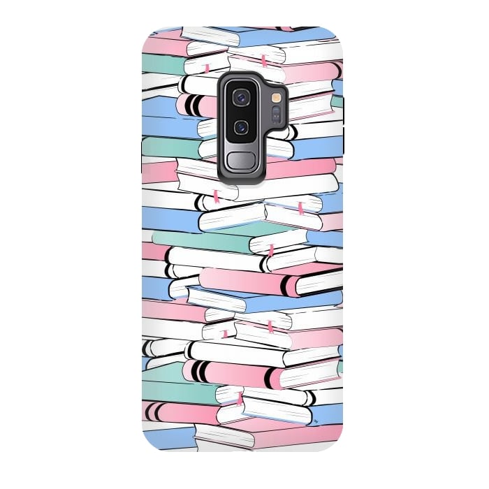 Galaxy S9 plus StrongFit Pastel Books by Martina