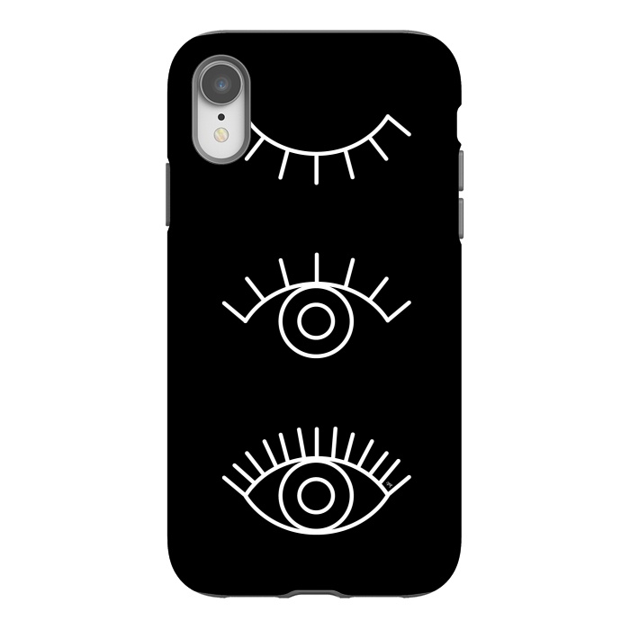 iPhone Xr StrongFit Mystery Eyes by Martina
