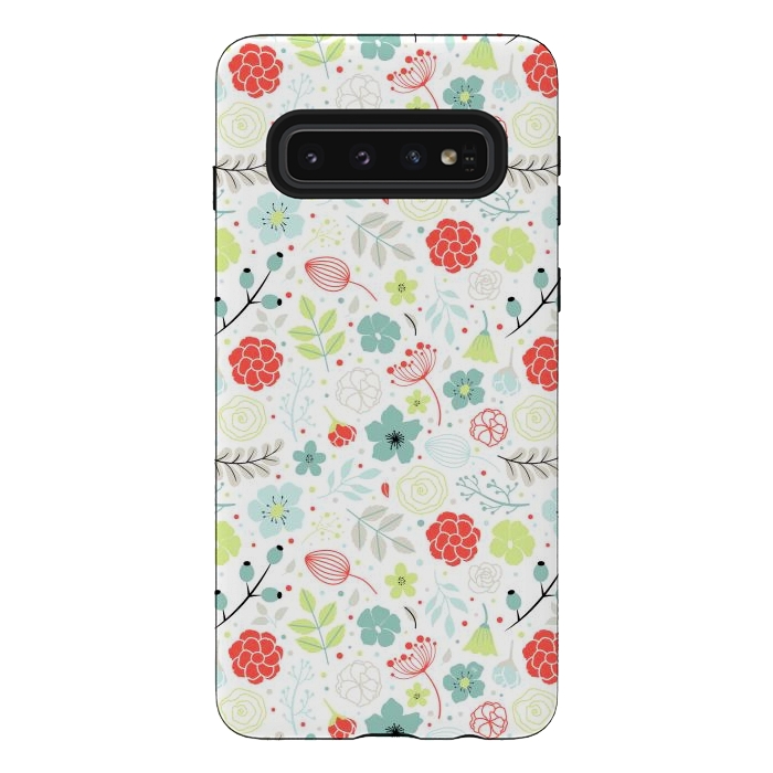 Galaxy S10 StrongFit Fresh meadow by Martina