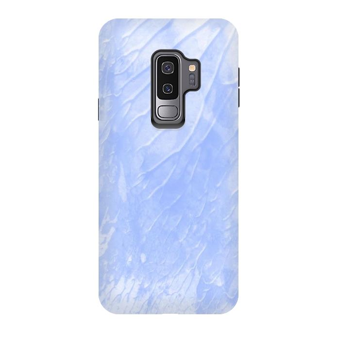 Galaxy S9 plus StrongFit Blue Paint by Martina