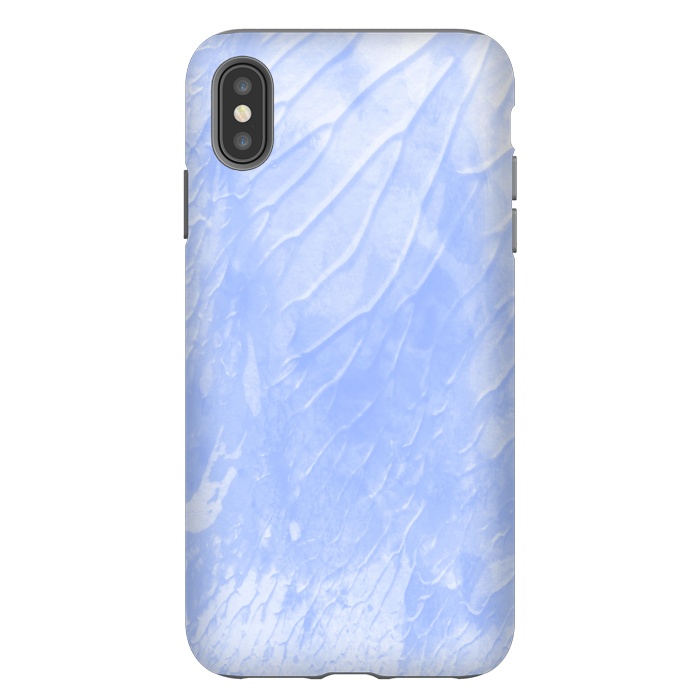 iPhone Xs Max StrongFit Blue Paint by Martina