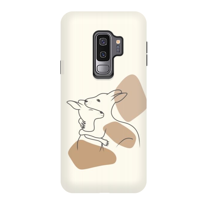 Galaxy S9 plus StrongFit Kangaroo love by Jms