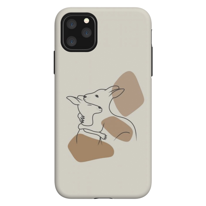 iPhone 11 Pro Max StrongFit Kangaroo love by Jms