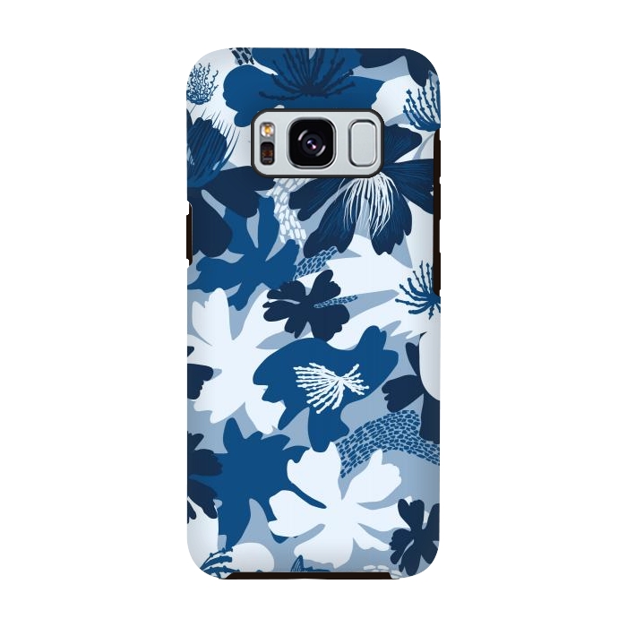 Galaxy S8 StrongFit Barely blue by Nina Leth