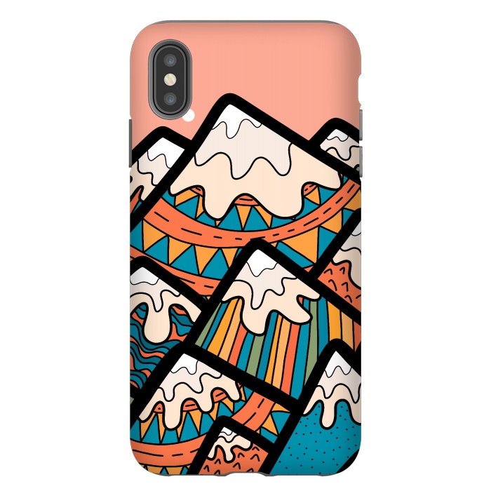 iPhone Xs Max StrongFit Patterns in the hills by Steve Wade (Swade)