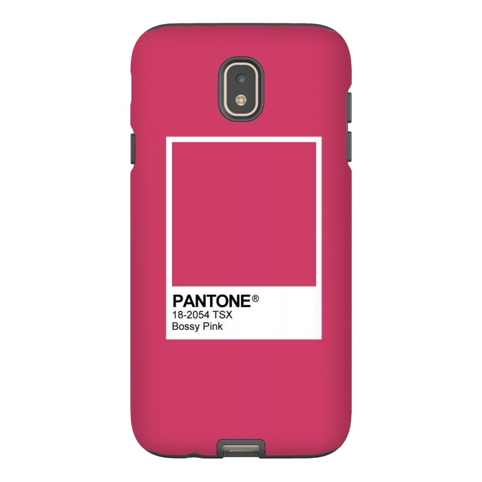 Galaxy J7 StrongFit Pantone Pink Trendy color by Martina
