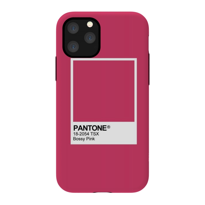 iPhone 11 Pro StrongFit Pantone Pink Trendy color by Martina
