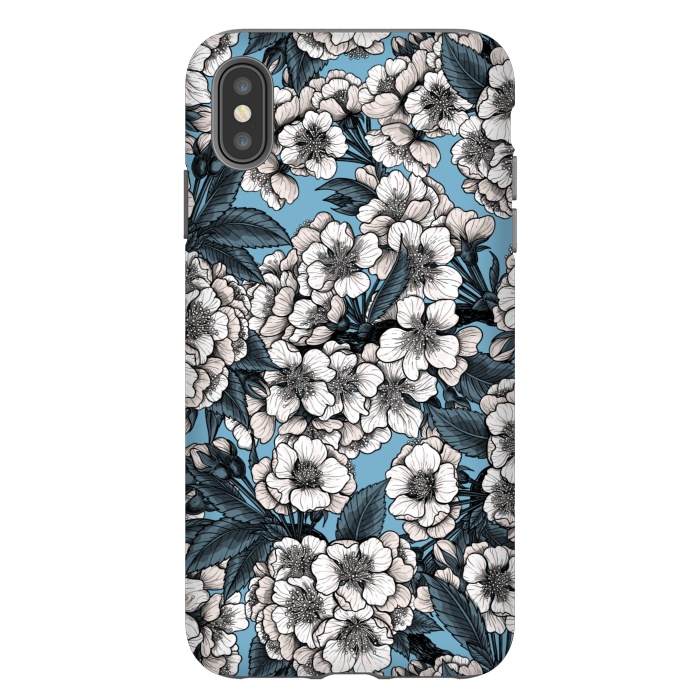 iPhone Xs Max StrongFit Cherry blossom 3 by Katerina Kirilova