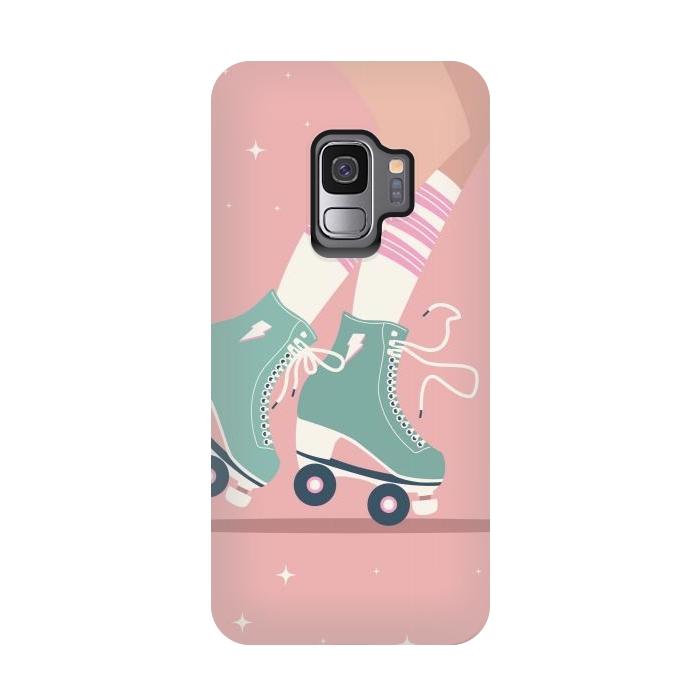 Galaxy S9 StrongFit Roller skates 01 by Jelena Obradovic