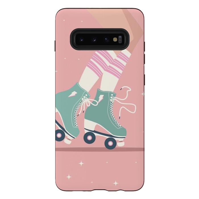 Galaxy S10 plus StrongFit Roller skates 01 by Jelena Obradovic