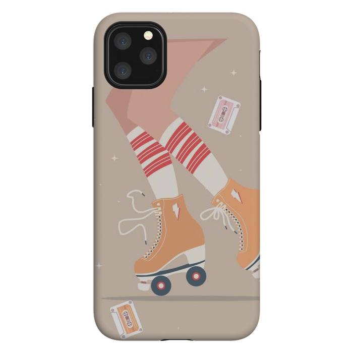 iPhone 11 Pro Max StrongFit Roller skates 04 by Jelena Obradovic