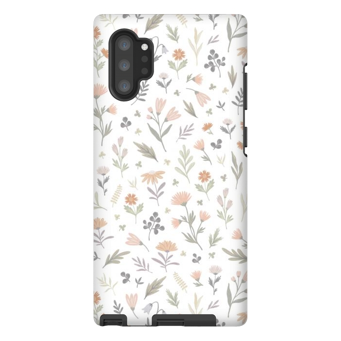 Galaxy Note 10 plus StrongFit gentle flora by Alena Ganzhela