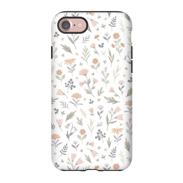 iPhone 7 StrongFit gentle flora by Alena Ganzhela