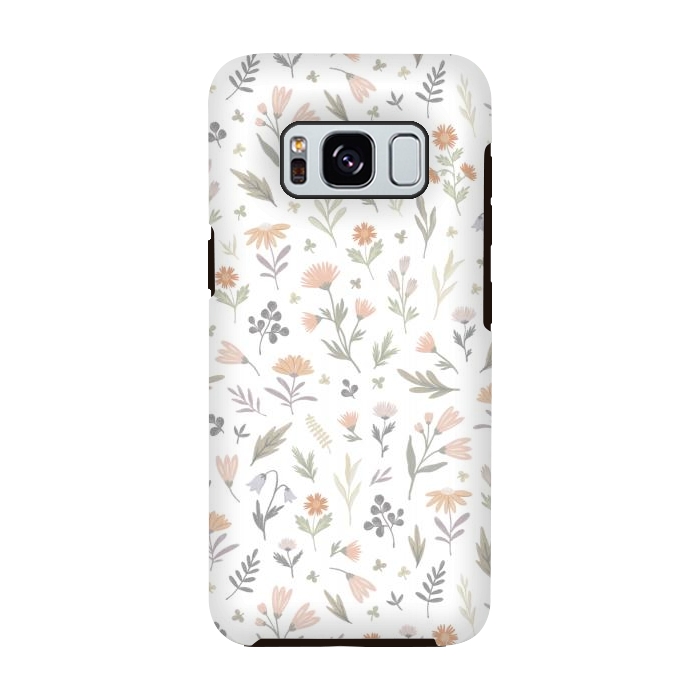 Galaxy S8 StrongFit gentle flora by Alena Ganzhela