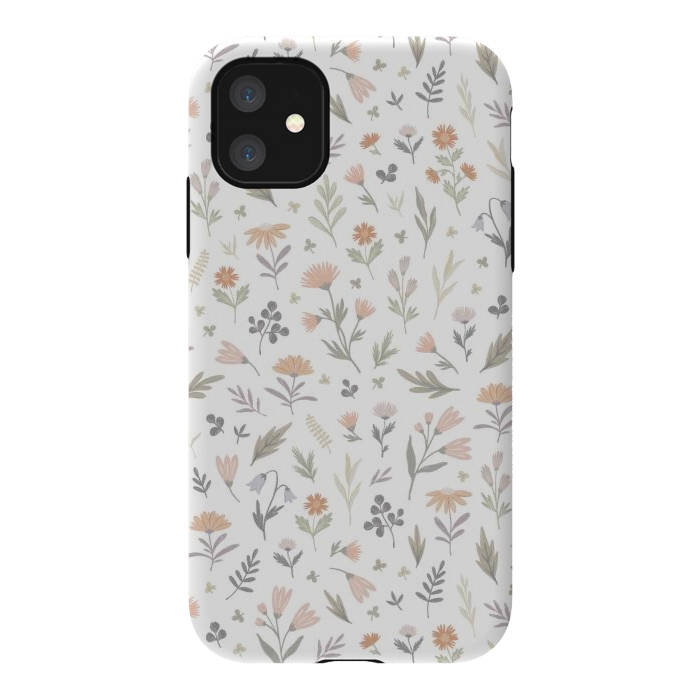 iPhone 11 StrongFit gentle flora by Alena Ganzhela