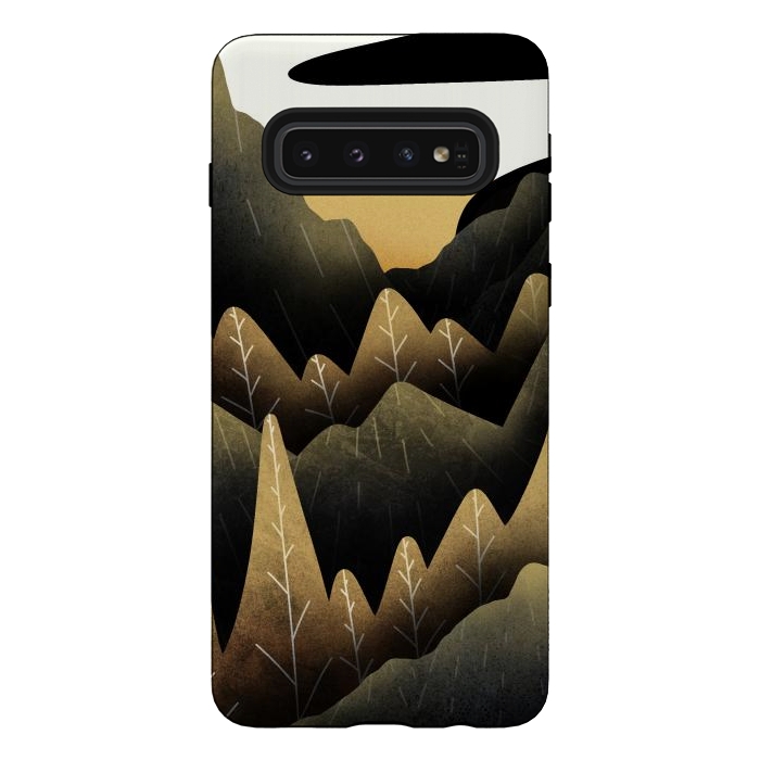 Galaxy S10 StrongFit The golden land by Steve Wade (Swade)