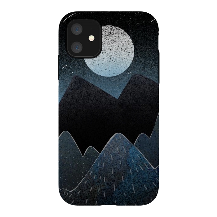 iPhone 11 StrongFit Midnight blues by Steve Wade (Swade)