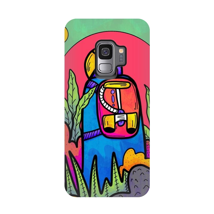 Galaxy S9 StrongFit A strange forest  by Steve Wade (Swade)