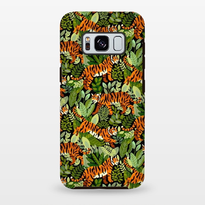 Galaxy S8 plus StrongFit Bangel Tiger Jungle  by Tigatiga