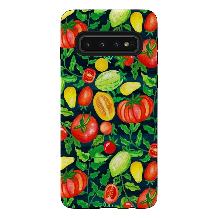 Galaxy S10 StrongFit Home Gown Tomatoes  by Tigatiga