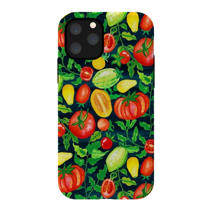 iPhone 11 Pro StrongFit Home Gown Tomatoes  by Tigatiga