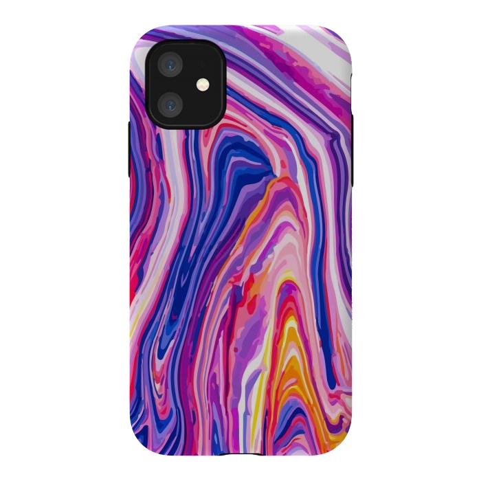 iPhone 11 StrongFit Acrylic Marble Design II by ArtsCase