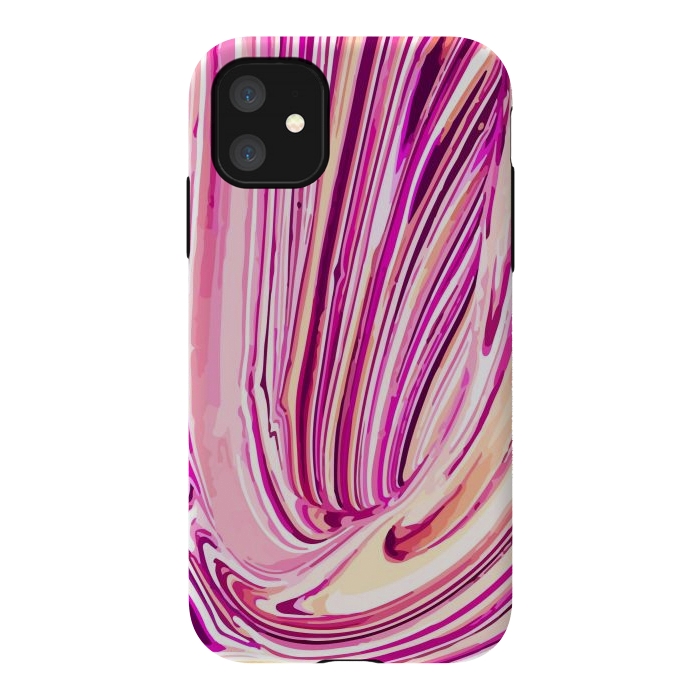 iPhone 11 StrongFit Acrylic Marble Design by ArtsCase