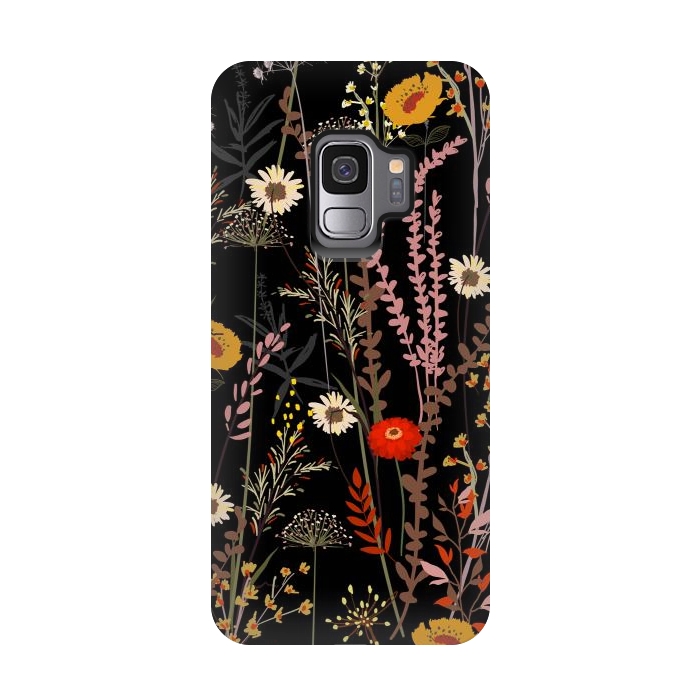 Galaxy S9 StrongFit Beautiful Flowers I by ArtsCase