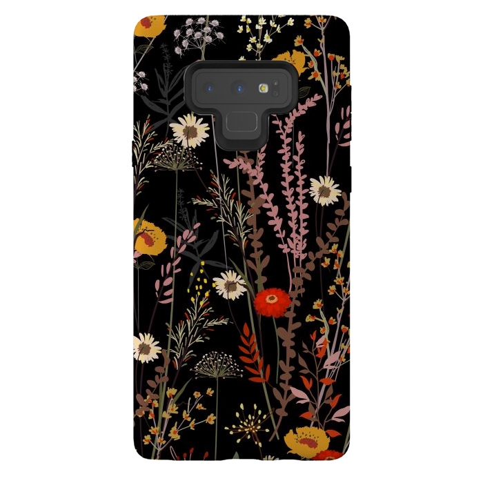 Galaxy Note 9 StrongFit Beautiful Flowers I by ArtsCase