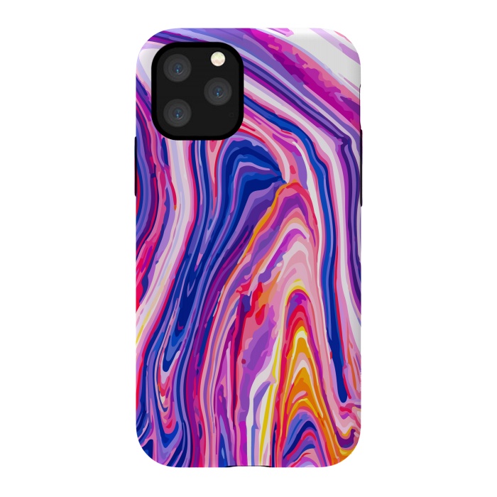 iPhone 11 Pro Max StrongFit Acrylic Marble Design II by ArtsCase
