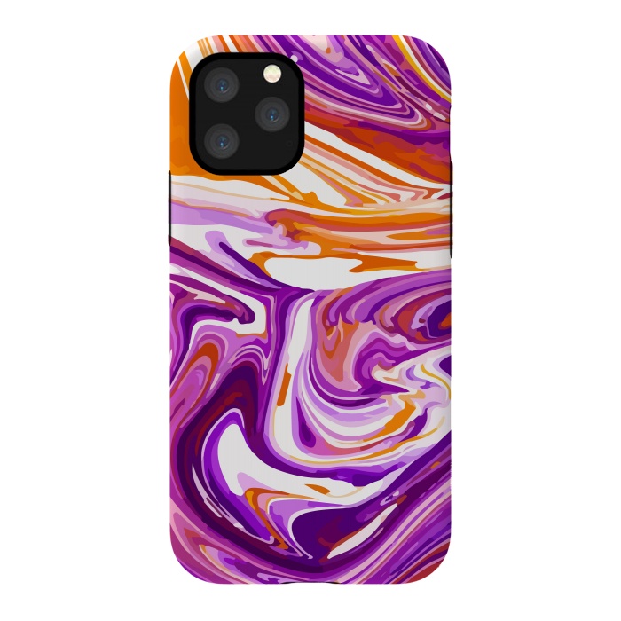 iPhone 11 Pro Max StrongFit Acrylic Marble Design III by ArtsCase