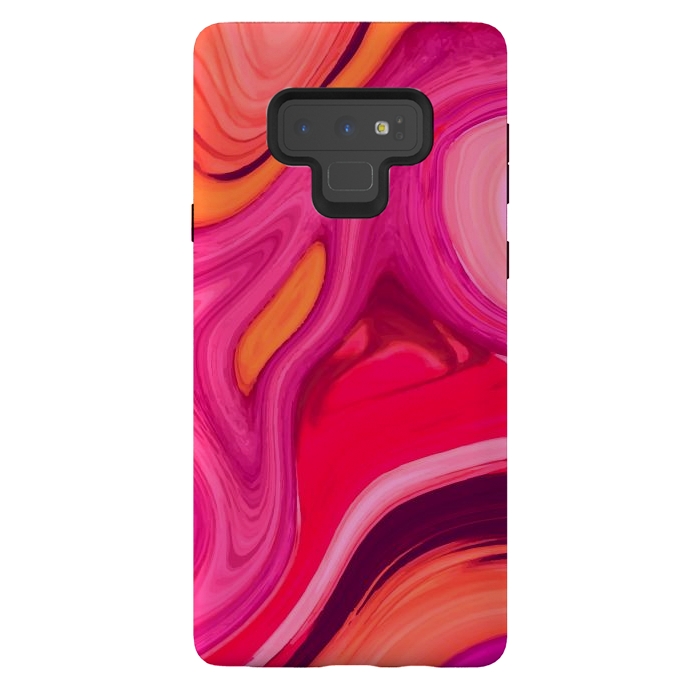 Galaxy Note 9 StrongFit Liquid Marble Acrylic by ArtsCase