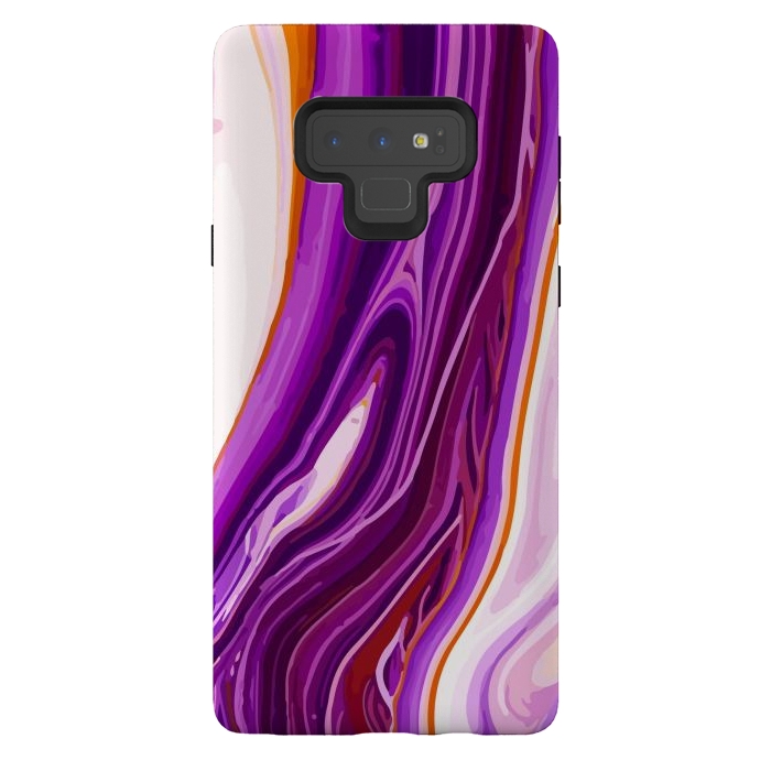 Galaxy Note 9 StrongFit Liquid Marble Design XI by ArtsCase