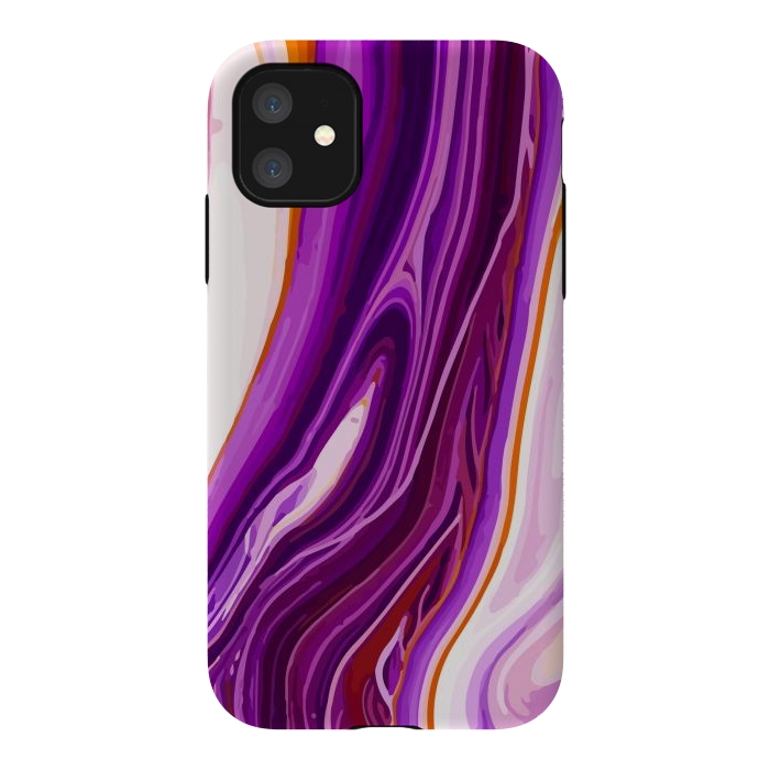 iPhone 11 StrongFit Liquid Marble Design XI by ArtsCase