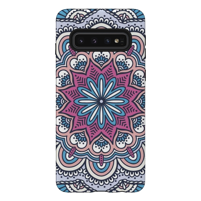 Galaxy S10 StrongFit Mandala Pattern 202 by ArtsCase