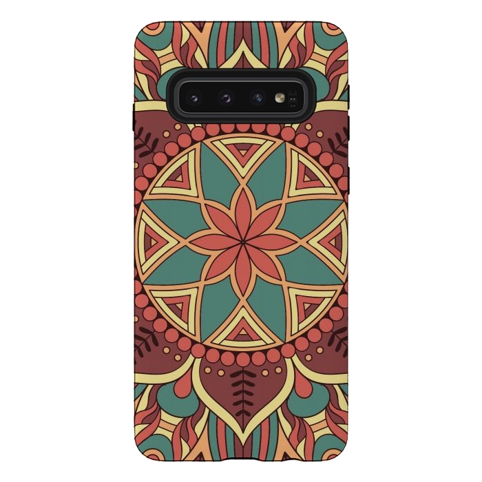 Galaxy S10 StrongFit Mandala Pattern 203 by ArtsCase