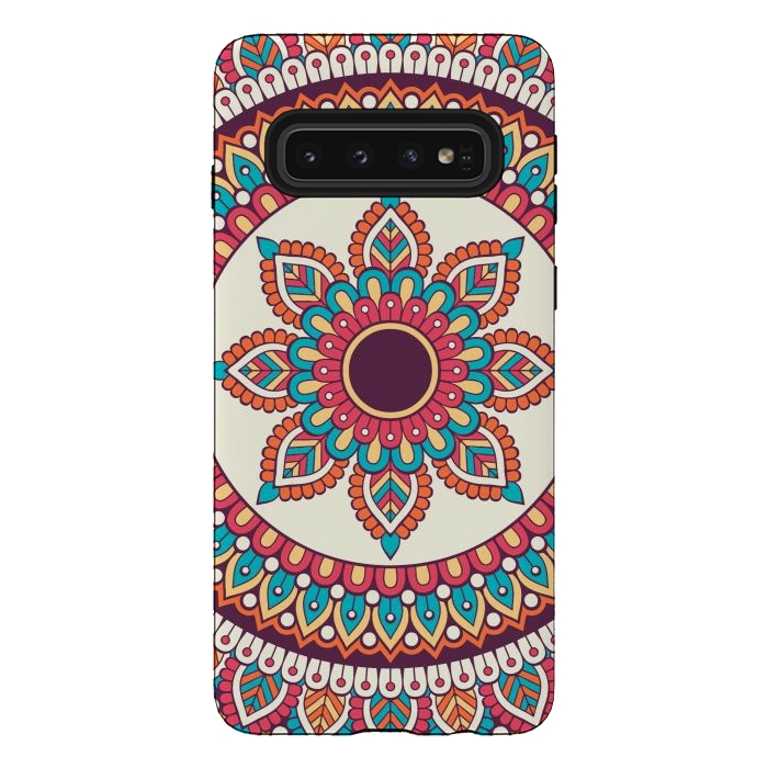 Galaxy S10 StrongFit Mandala Pattern 204 by ArtsCase