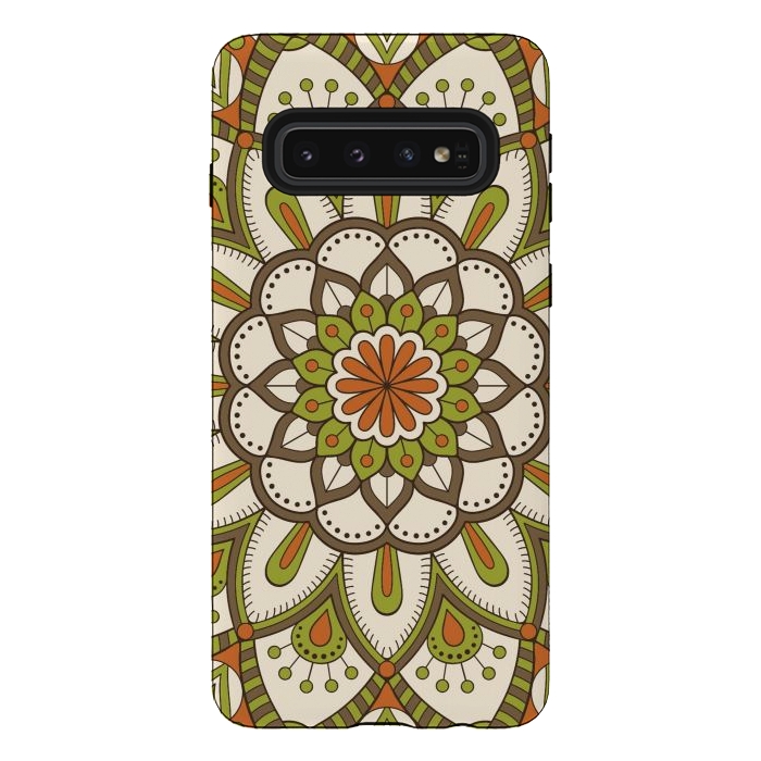 Galaxy S10 StrongFit Mandala Pattern 205 by ArtsCase