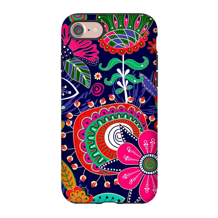 iPhone 7 StrongFit Seamless Floral Pattern by ArtsCase