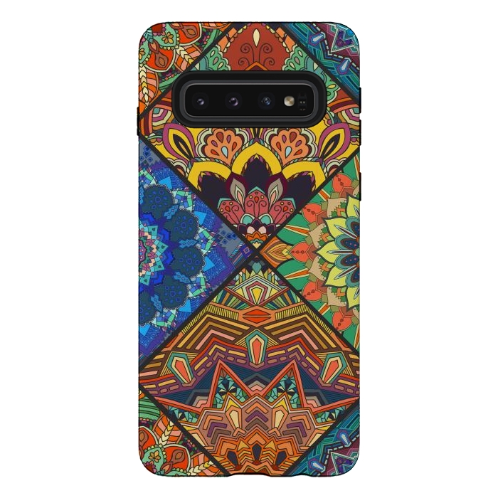 Galaxy S10 StrongFit Vectorial Eastern Mandala Decoration by ArtsCase