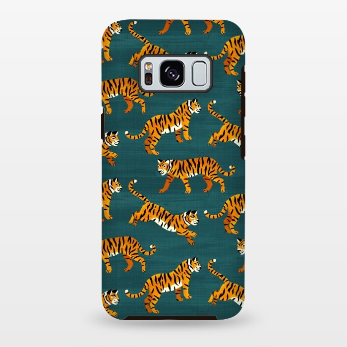 Galaxy S8 plus StrongFit Bangel Tigers - Navy  by Tigatiga