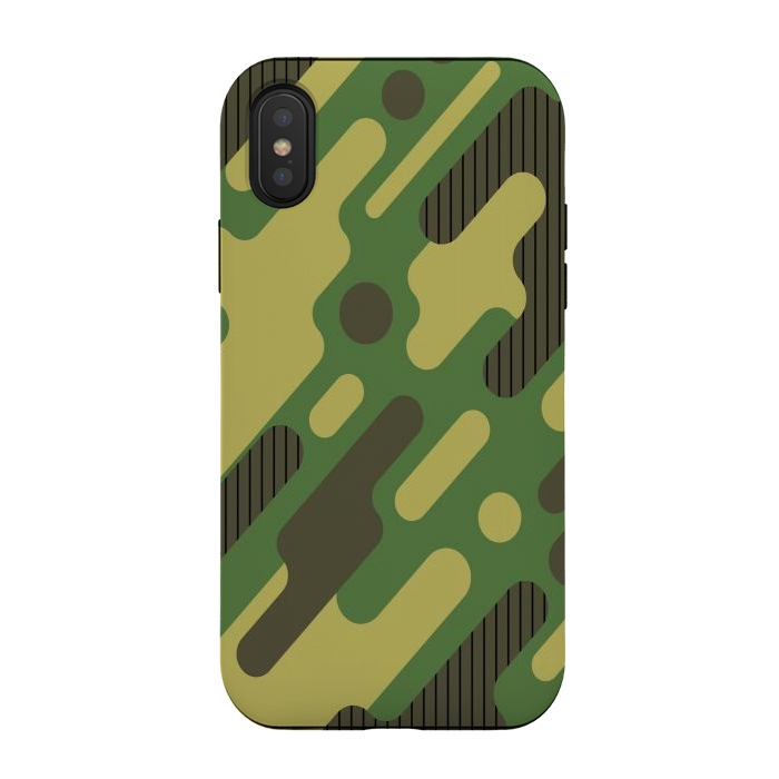 iPhone Xs / X StrongFit camo by haroulita