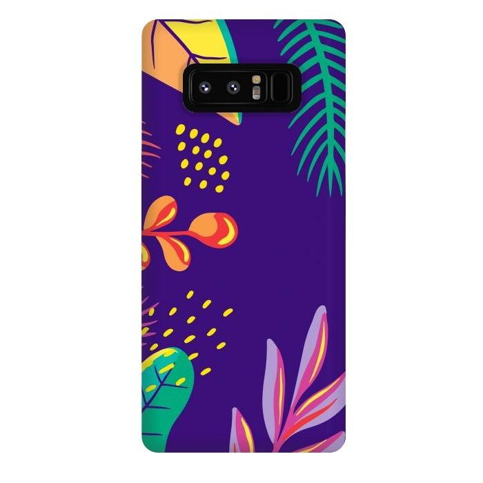 Galaxy Note 8 StrongFit exotic flowers x by haroulita