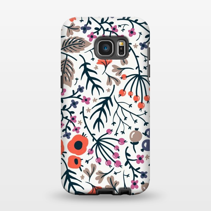 Galaxy S7 EDGE StrongFit Floral motif by Winston