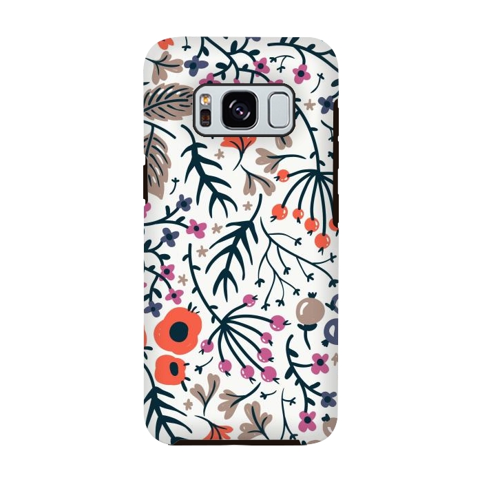 Galaxy S8 StrongFit Floral motif by Winston